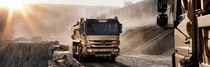 Actros в строительстве