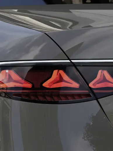 Mercedes-Benz Новий S-Class Задні ліхтарі з трьома вставками у вигляді зірки