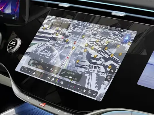 Mercedes-Benz Новий S-Class Навігація з підтримкою Карт Google