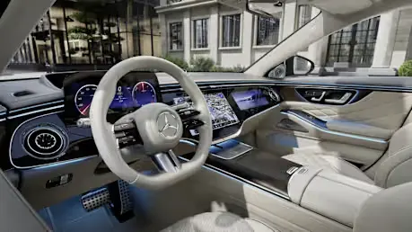 Mercedes-Benz Новий S-Class Новий дизайн кокпіту