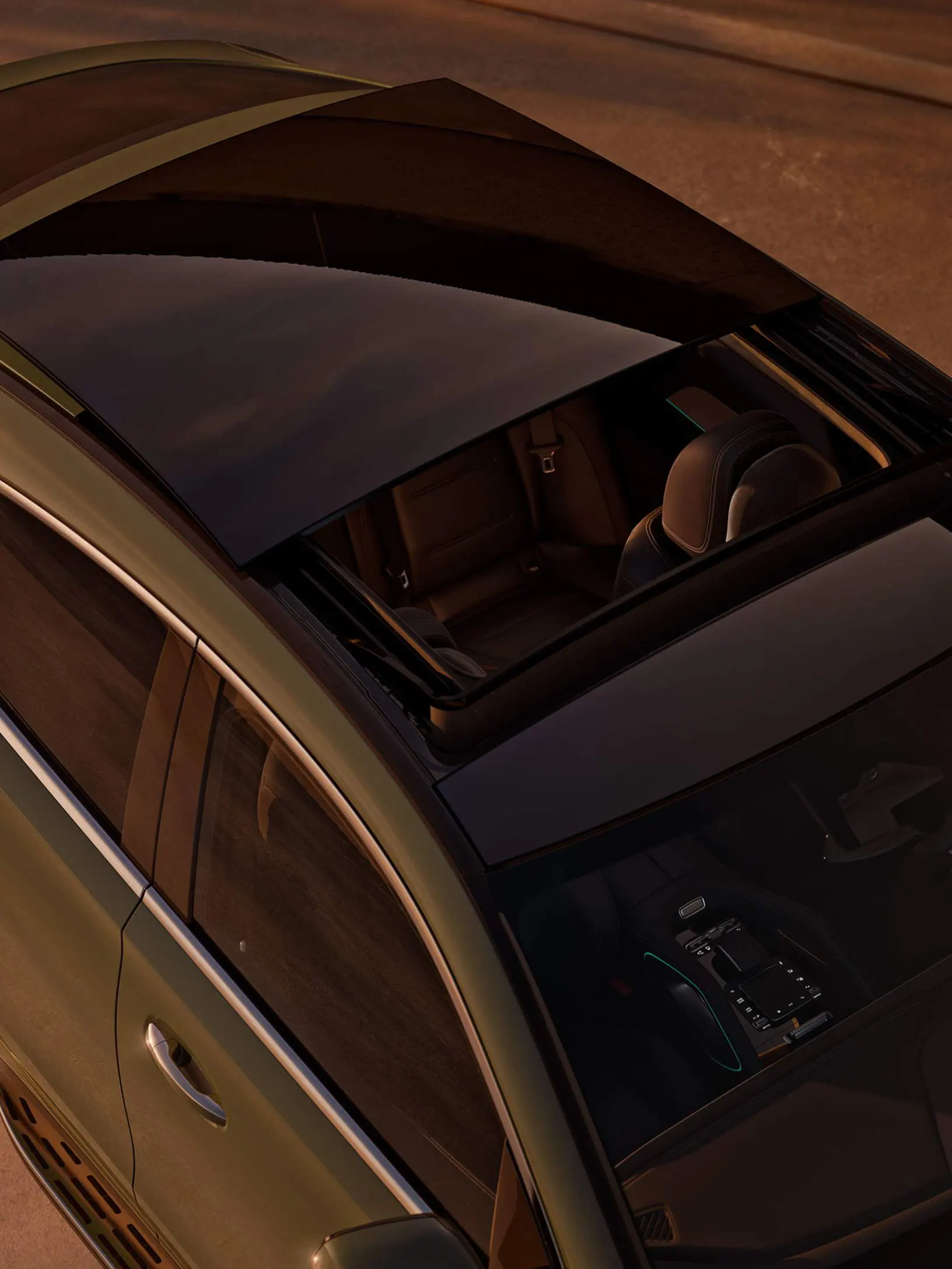 Mercedes-Benz Новий GLE Coupé Панорамний дах зі зсувним люком