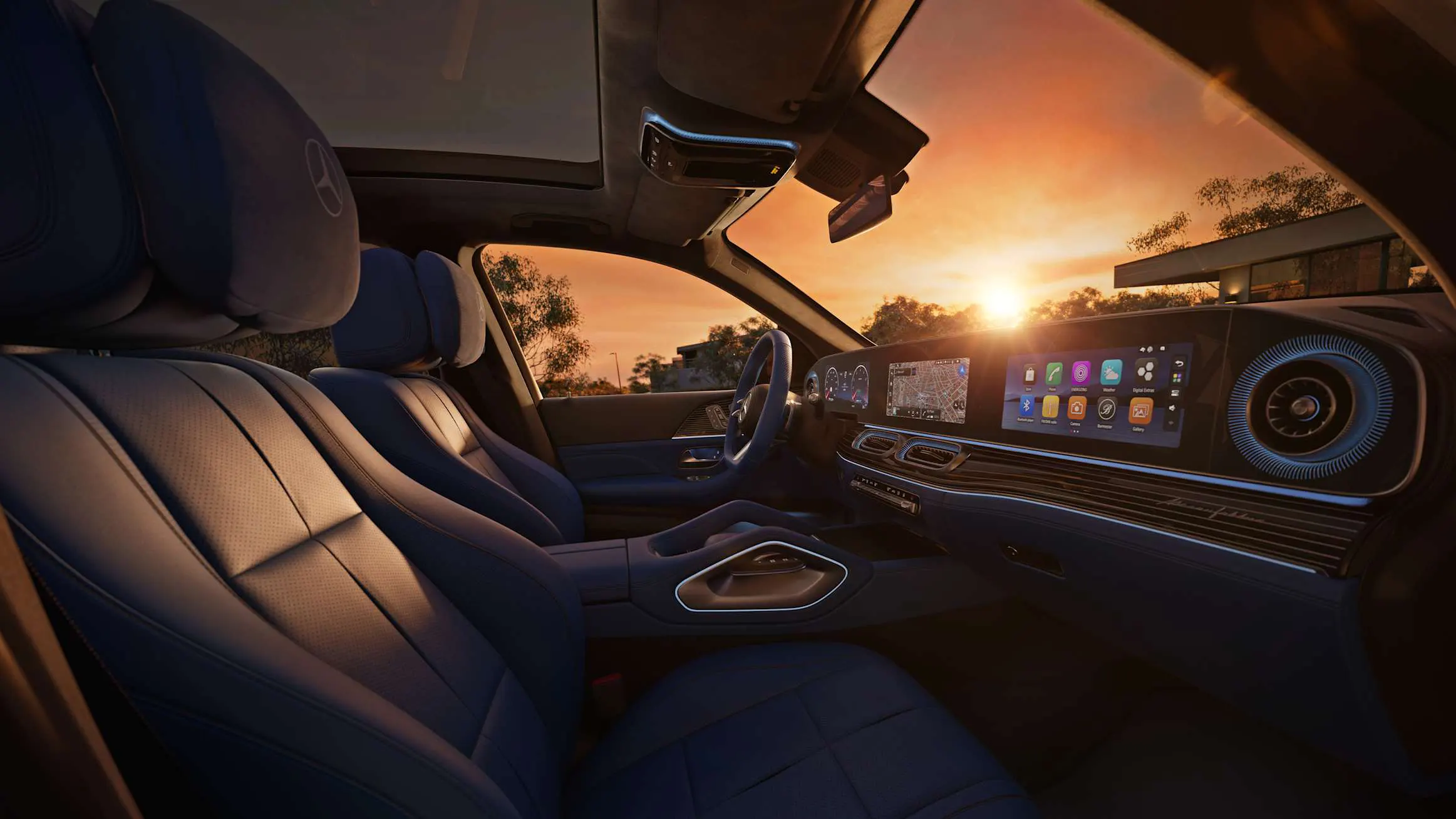 Mercedes-Benz Новий GLE SUV Інтер'єр