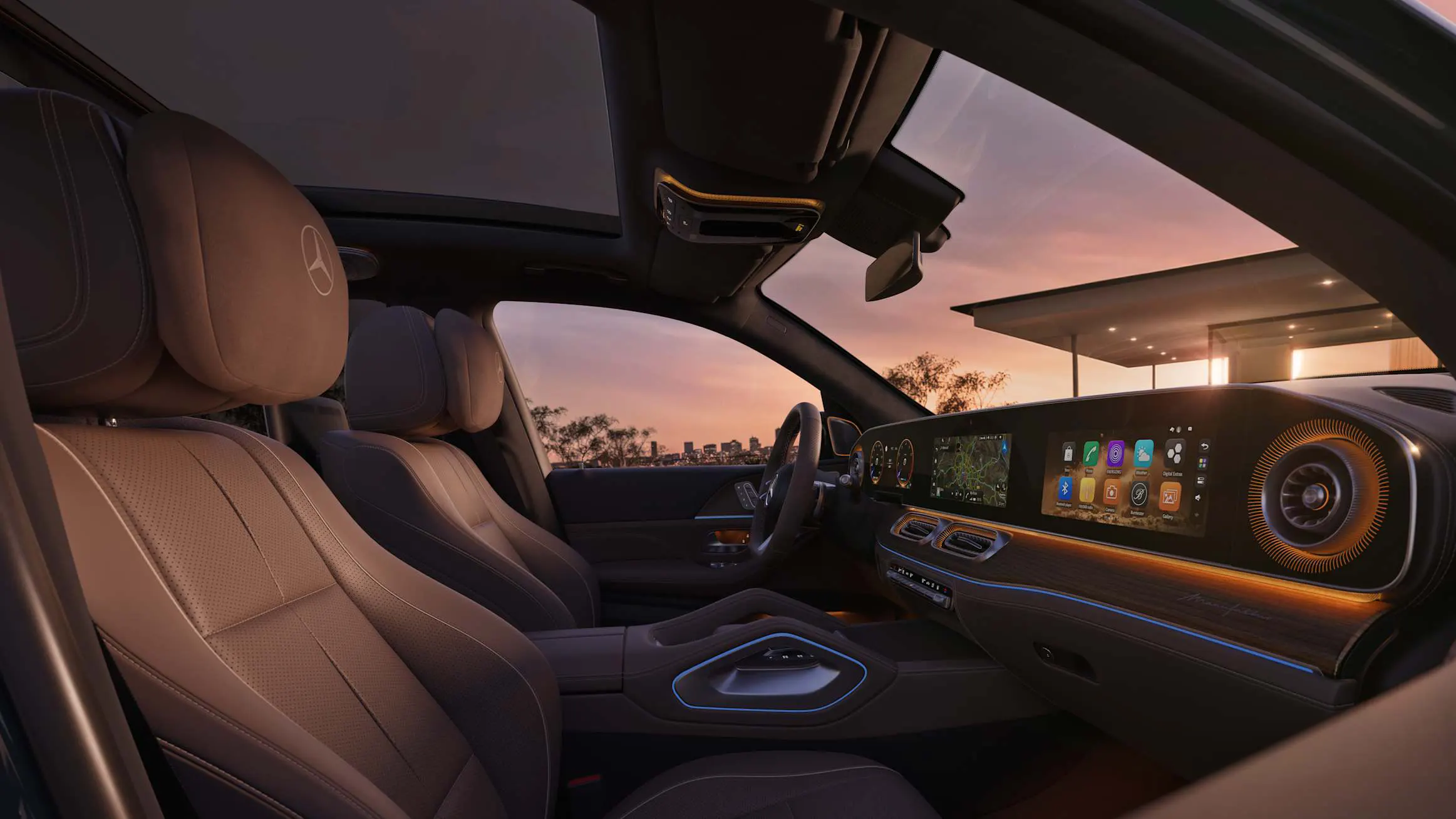 Mercedes-Benz Новий GLS Інтер'єр