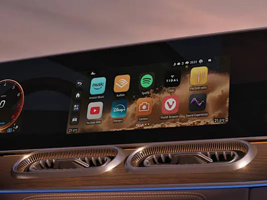 Mercedes-Benz Новий GLS Пакет цифрових послуг Entertainment